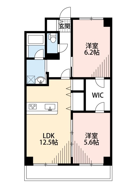 【Well帯山の間取り】