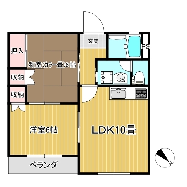 ヒロタサンポートIIIの間取り