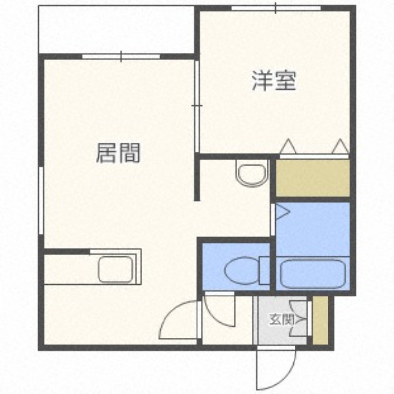 カハラ澄川の間取り