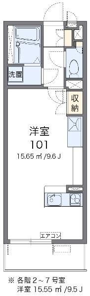 ミランダルッシェロの間取り