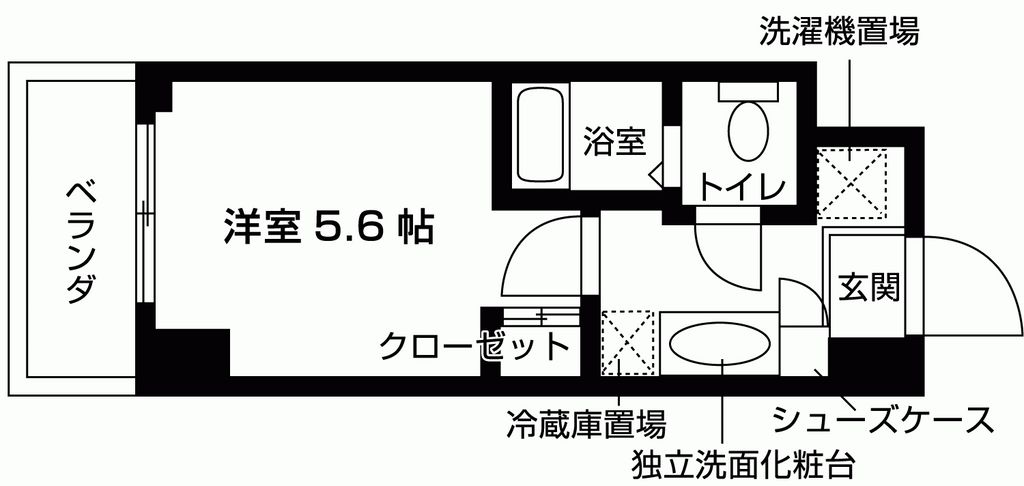 ウエリスアイビー門戸厄神の間取り