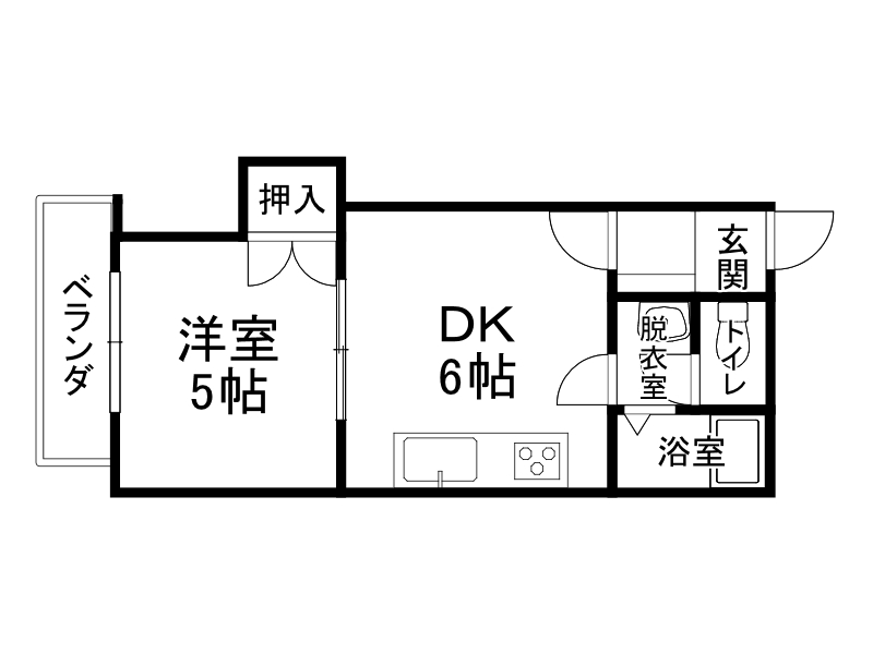 サンシャイン１６６の間取り