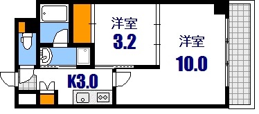 Mell　Roseの間取り