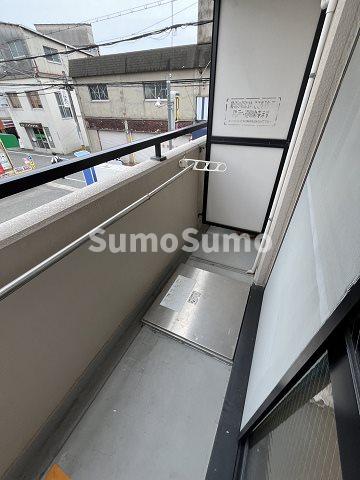 バルコニー　バルコニーがあります