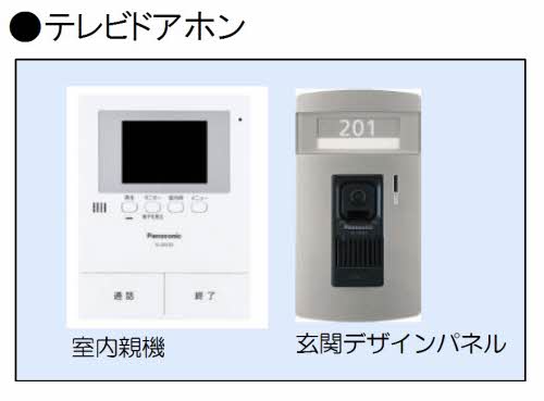 【広島市安芸区中野のアパートのセキュリティ】