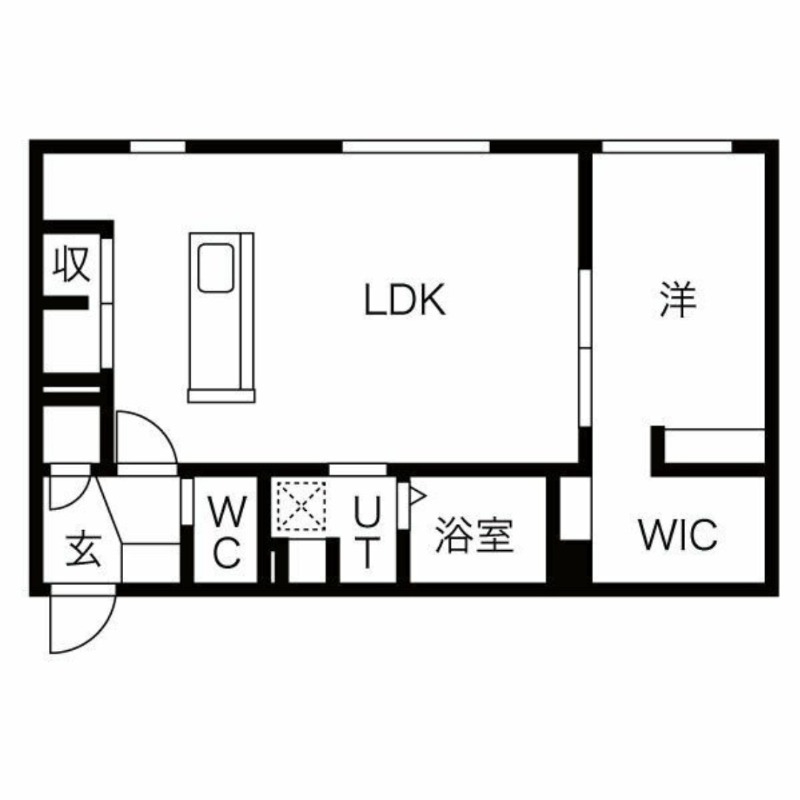 R-fino札幌桑園の間取り