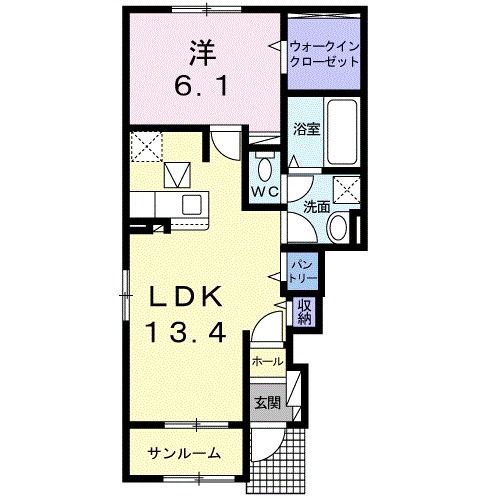 グラン　シャリオ　Iの間取り