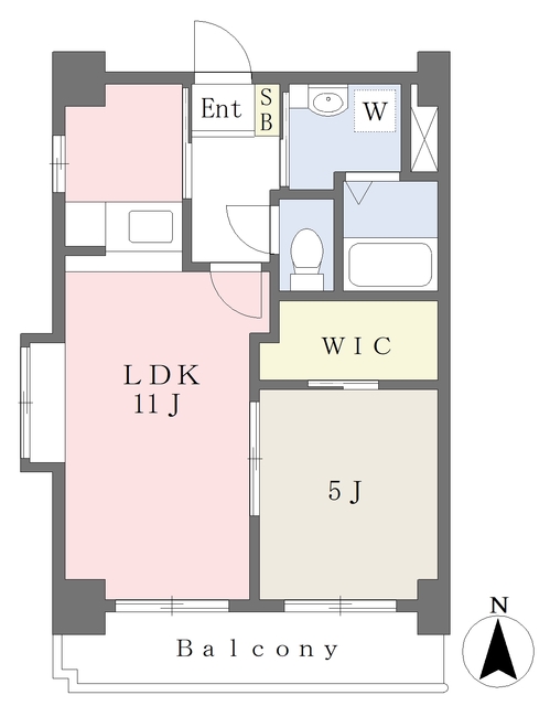 ＹＫマンション三の丸の間取り