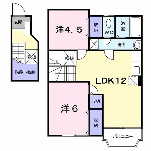 【プランタン２１の間取り】