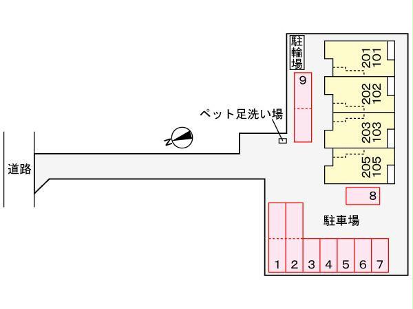 【楓の駐車場】