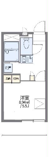 レオパレス友井の間取り