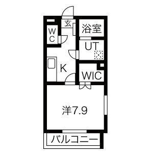 エクラ５の間取り