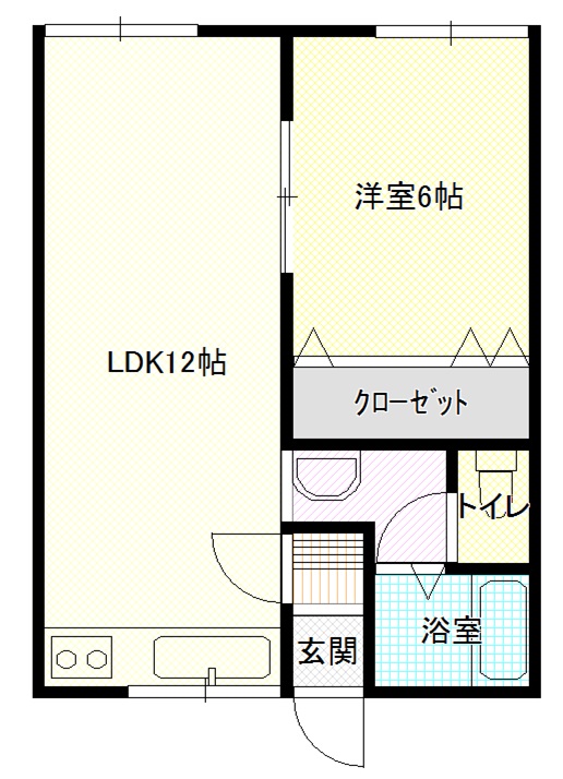 ビバライフ海南の間取り