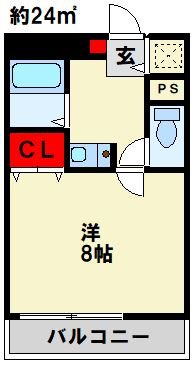 ヴィラアカデミアの間取り