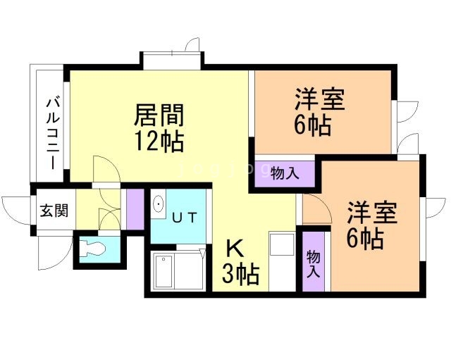 ハイムハイライトの間取り