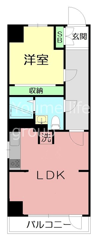 オクトピア明石町の間取り