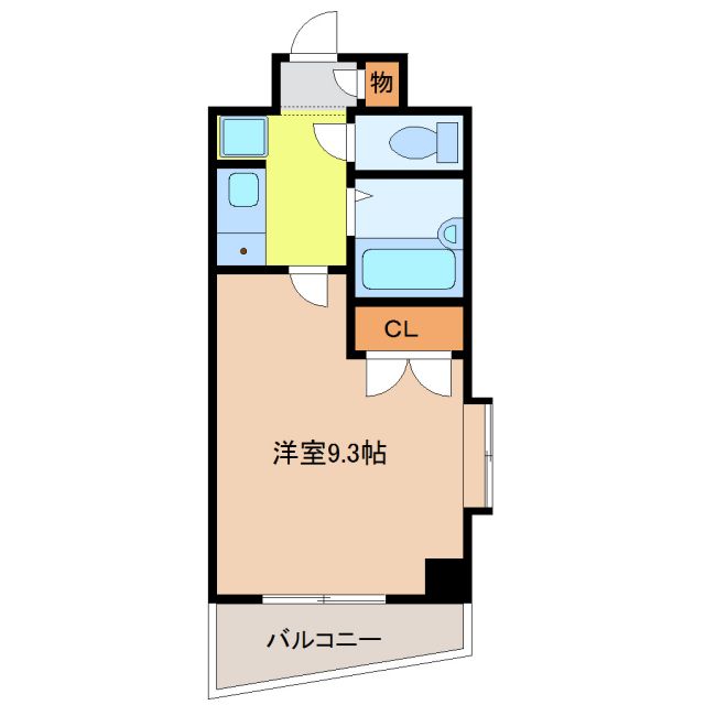 【名古屋市名東区照が丘のマンションの間取り】