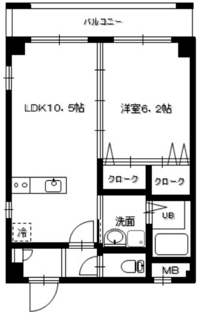 ヒルズY・Kの間取り