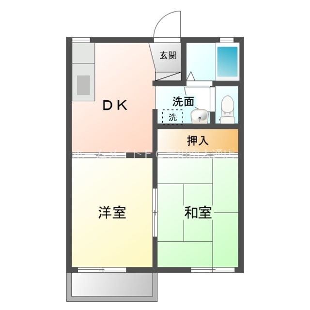 グリーンハイツ宮路の間取り