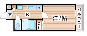 シティマンション錦町14の間取り