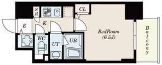 S-RESIDENCE神戸元町の間取り