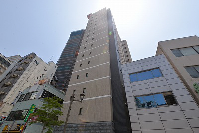 【S-RESIDENCE神戸元町の建物外観】