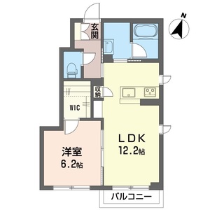 シャーメゾン有Aの間取り