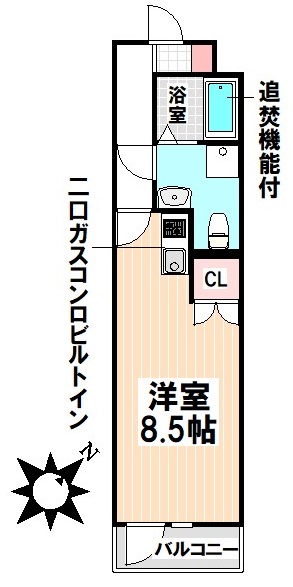 Libra神宮南の間取り