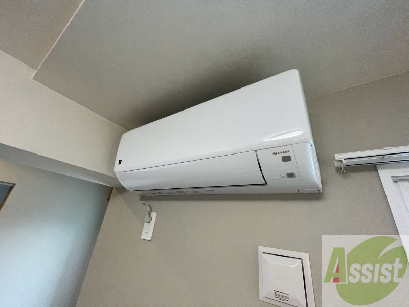 その他設備　エアコンが設置してありますので、寒暖対策もばっちり。