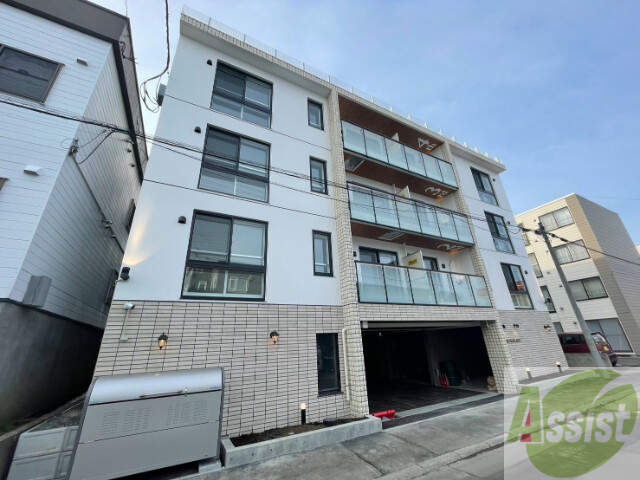 建物外観　札幌市東区本町一条「ＺＡＢＯＢＬＡＮＣ１２」