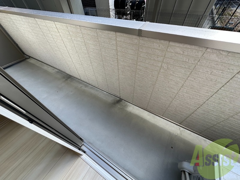 バルコニー　バルコニーはこんな感じです。イメージを掴んでください。