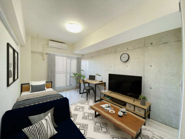 居室・リビング　画像内の家具家電はCG加工しており、物件に付帯されません