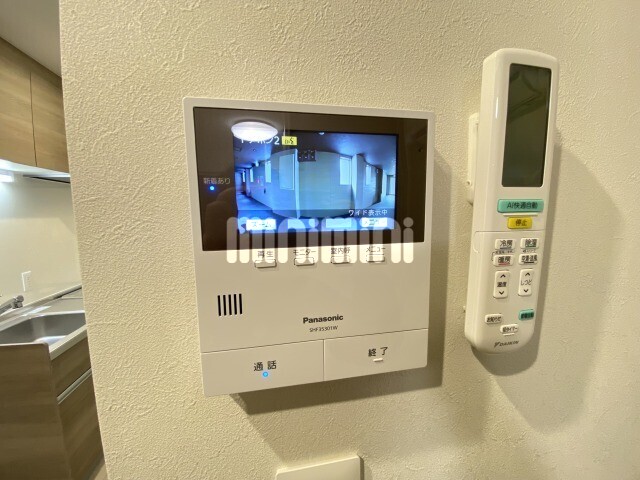 セキュリティ　モニターホン付き