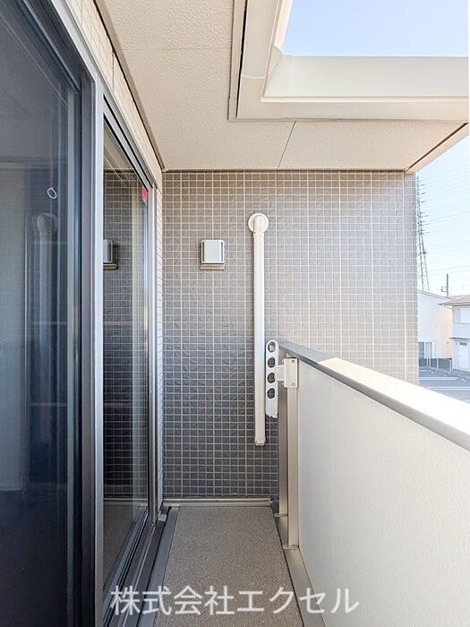 バルコニー　眺望良好です。