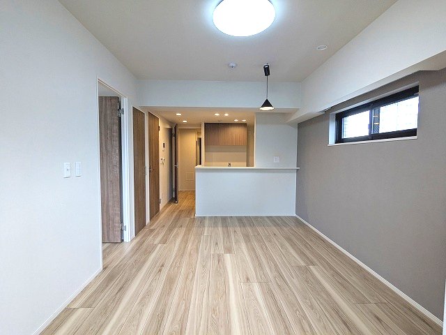 その他部屋・スペース　カウンターキッチン リビングと各洋室にエアコンと照明・ダウン