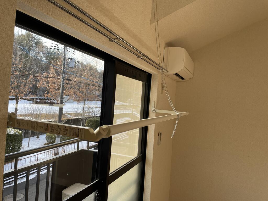 その他設備　室内物干し