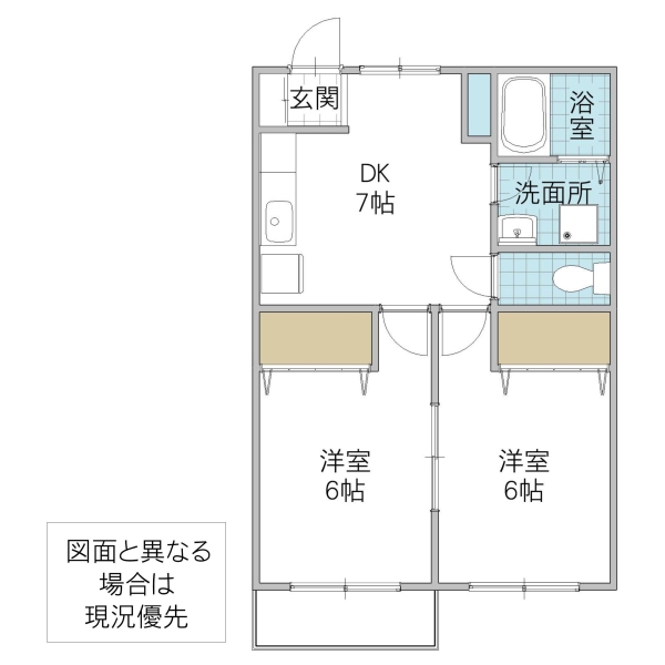 リバディールエステートの間取り