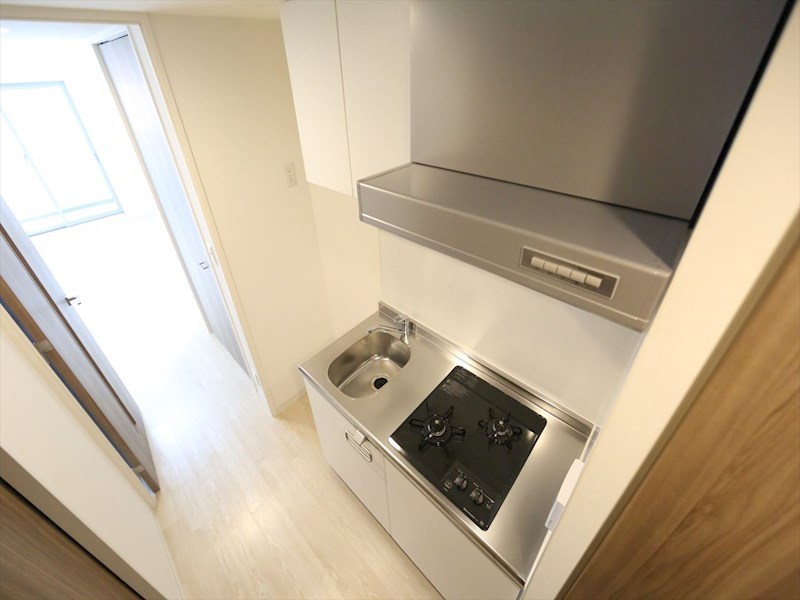 キッチン　システムキッチン（ガス2口コンロ付）