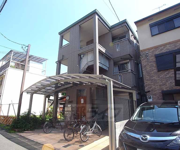 建物外観　・お問い合わせは京都ライフまで・