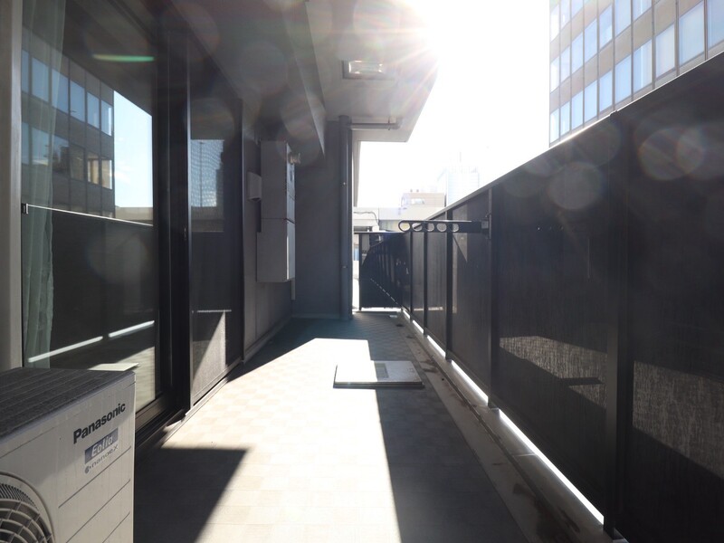 バルコニー　ブランズタワー御堂筋本町