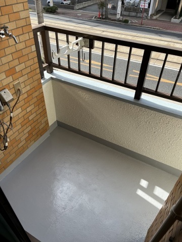 バルコニー　バルコニーがあります