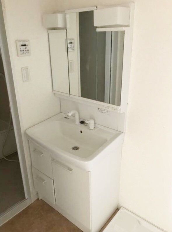 洗面設備　忙しい朝には欠かせない洗面所です♪