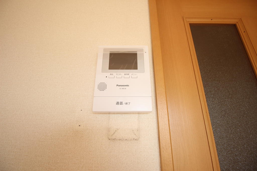 セキュリティ　TVモニターホン付きです！