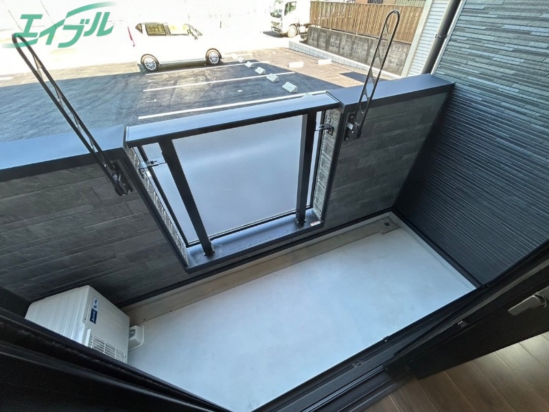 バルコニー　別部屋参考写真です。