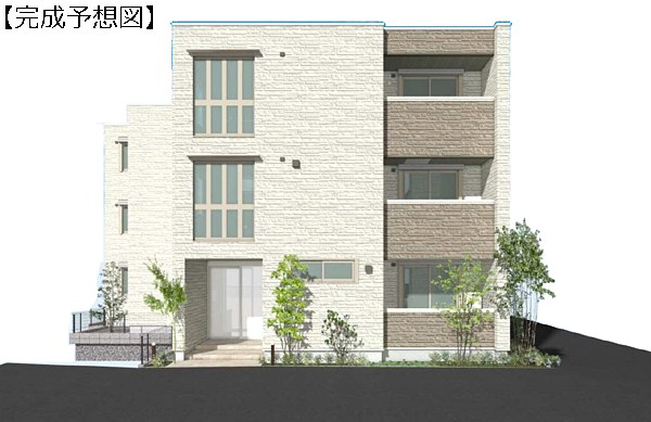 建物外観　ペット共生可　積水ハウスシャーメゾンです