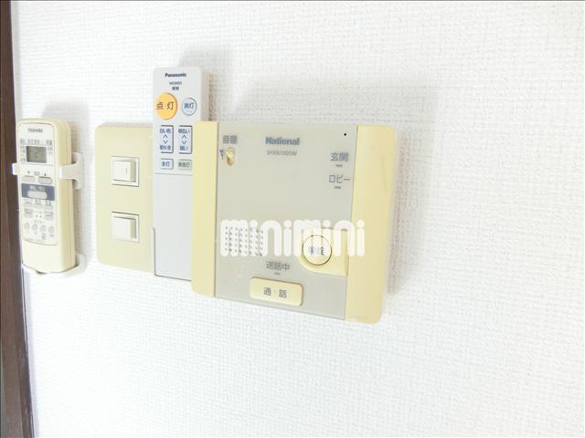 セキュリティ　インターホンが付いています