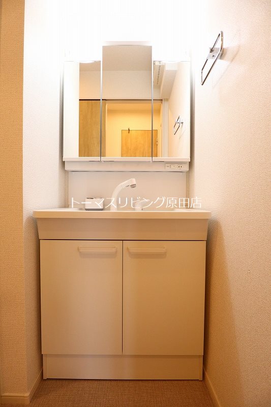 洗面設備　203号室写真
