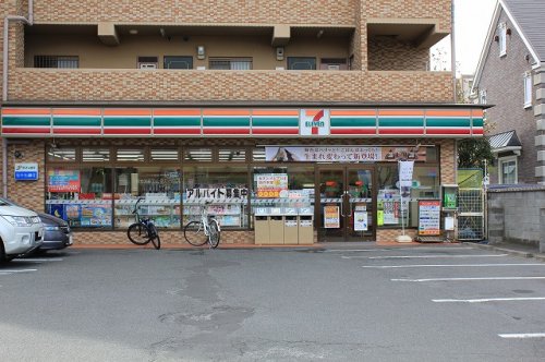 コンビニ　セブンイレブン 河原町店（コンビニ）まで200m