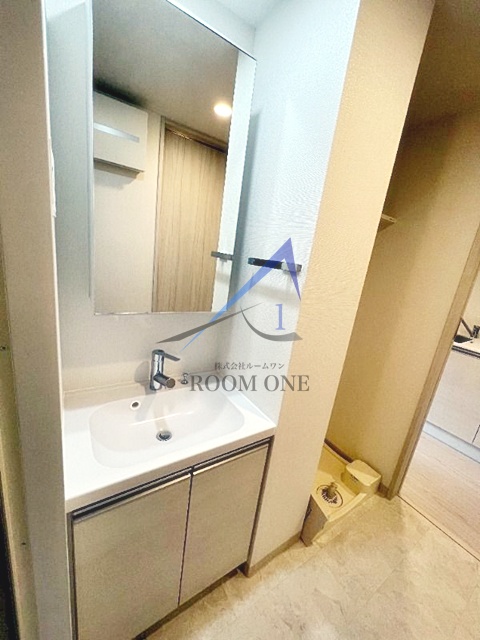 洗面設備　洗面台です。