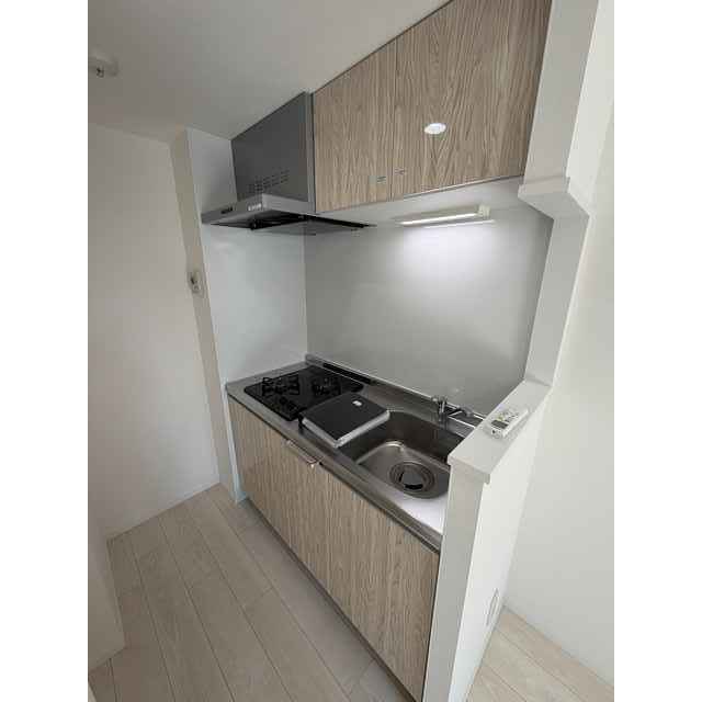 キッチン　コンパクトなキッチンで掃除もラクラク